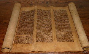 Bible scroll
