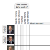 General conference notes worksheet