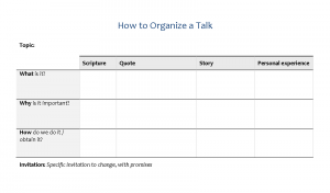 How to organize a talk: Chart | NathanRichardson.com