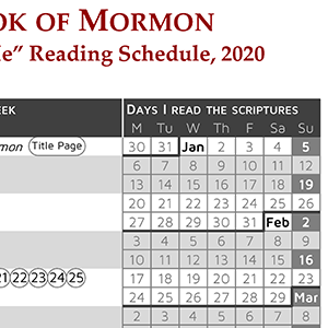Come Follow Me reading schedule: Book of Mormon (2020)