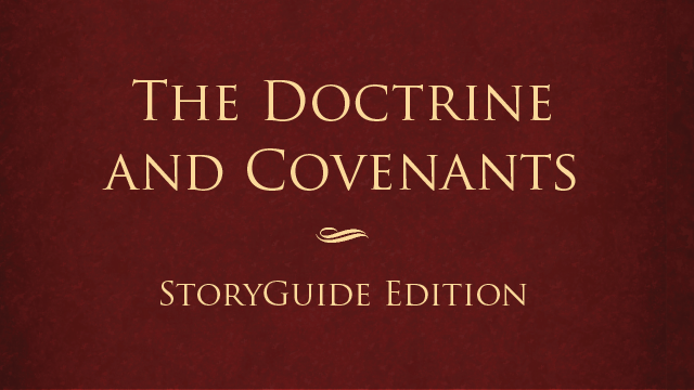 Nathan Richardson, NathanRichardson.com, StoryGuide Scriptures Edition of the Standard Works, Doctrine and Covenants cover