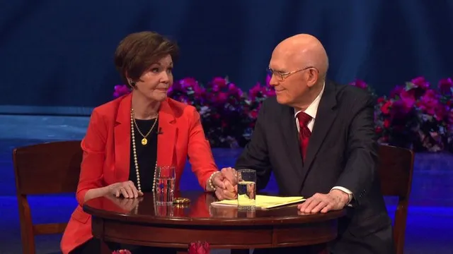 Dallin H. Oaks and Kristen Oaks give Stand for Truth worldwide young adult devotional