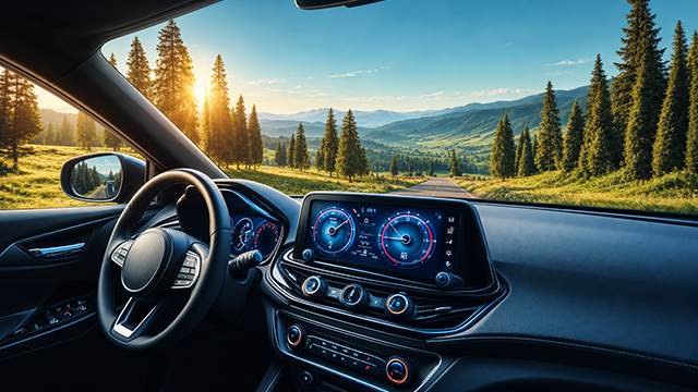 Analogy Dashboard instruments windshield view scenery destination rules principles discipleship becoming like God