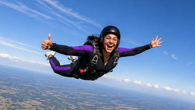 skydiving parachute John Bytheway fun safe valiance higher and holier FSY Guide