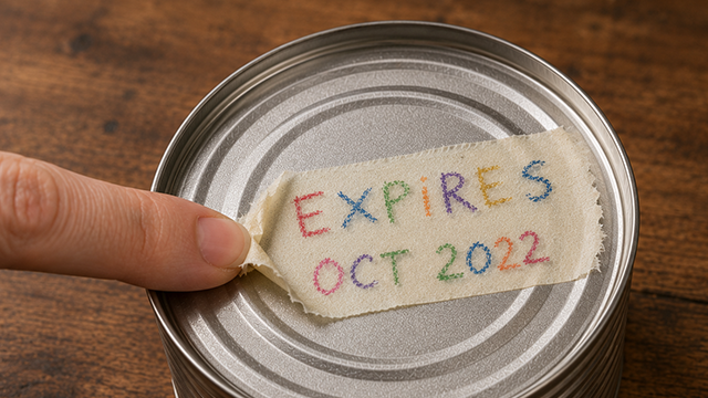 can expiration date expired FSY Guide continuity relevance obsolescence outdated